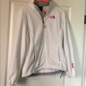 North face white jacket